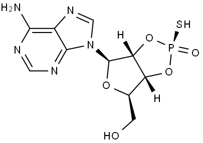 ADENOSINE-2',3'-CYCLIC MONOPHOSPHOROTHIOATE, ENDO/RP-ISOMER SODIUM SALT