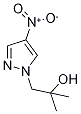 2-甲基-1-(4-硝基-1H-吡唑-1-基)丙-2-醇 结构式