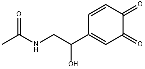 Acetamide, N-[2-(3,4-dioxo-1,5-cyclohexadien-1-yl)-2-hydroxyethyl]- (9CI) 结构式