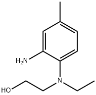 2-[2-Amino(ethyl)-4-methylanilino]-1-ethanol 结构式