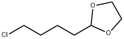 2-(4-氯丁基)-1,3-二氧戊环 结构式