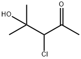 2-Pentanone,  3-chloro-4-hydroxy-4-methyl- 结构式