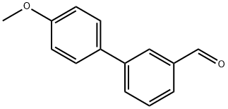 3-(4-METHOXYPHENYL)BENZALDEHYDE 结构式