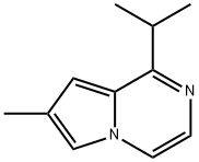 Pyrrolo[1,2-a]pyrazine, 7-methyl-1-(1-methylethyl)- (9CI) 结构式