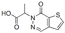 Thieno[2,3-d]pyridazine-6(7H)-acetic  acid,  -alpha--methyl-7-oxo- 结构式
