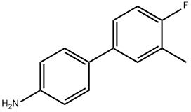 4'-氟-3'-甲基-[1,1'-联苯]-4-胺 结构式