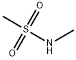 N-甲基甲磺酰胺 结构式