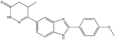 l-Pimobendan 结构式