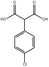 2-(4-chlorophenyl)Malonic acid 结构式