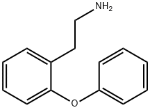 2-苯氧基苯乙胺 结构式