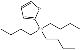 2-(三丁基锡烷基)呋喃 结构式