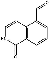 1-oxo-1,2-dihydroisoquinoline-5-carbaldehyde 结构式