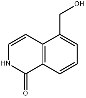 5-(羟甲基)异喹啉-1(2H)-酮 结构式