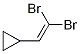 1-(2,2-DIBROMOETHENYL)-2,2,3,3-D4-CYCLOPROPANE 结构式