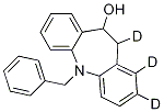 5-Benzyl-10-hydroxy-10,11-dihydro-5H-dibenz[b,f]azepine-d3 结构式