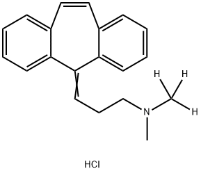 盐酸环苯扎林-D3 结构式