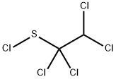 1,1,2,2-tetrachloroethanesulphenyl chloride  结构式