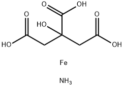 柠檬酸铁铵 结构式