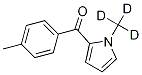 1-Methyl-d3-2-(4-methylbenzoyl)pyrrole 结构式