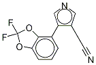 Fludioxonil-13C3 结构式