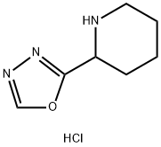 2-[1,3,4]Oxadiazol-2-yl-piperidine hydrochloride 结构式