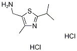 (2-isopropyl-4-methyl-1,3-thiazol-5-yl)methylamine dihydrochloride 结构式