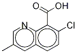 Quinmerac-13C6 结构式
