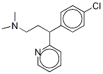 氯苯那敏杂质 结构式