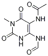 5-Acetyl-d3-amino-6-formylamino-3-methyluracil
(also see A168213) 结构式