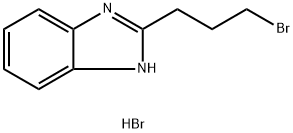 2-(3-Bromo-propyl)-1H-benzoimidazole hydrobromide 结构式