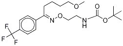 N-Boc Fluvoxamine-d3 结构式