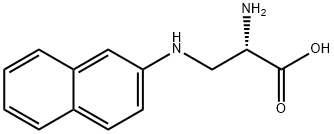 3-(2-NaphthalenylaMino)alanine 结构式