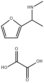 (1-FURAN-2-YL-ETHYL)-METHYL-AMINE OXALATE 结构式