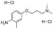 N-[3-(4-Amino-3-methylphenoxy)propyl]-N,N-dimethylamine dihydrochloride 结构式