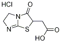 (3-Oxo-2,3,5,6-tetrahydro-imidazo[2,1-b]thiazol-2-yl)-acetic acid hydrochloride 结构式