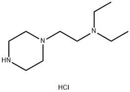 Diethyl-(2-piperazin-1-yl-ethyl)-aminedihydrochloride 结构式