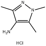4-氨基-1,3,5-三甲基吡唑盐酸盐 结构式