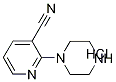 2-(1-哌嗪基)-3-吡啶甲腈盐酸盐 结构式