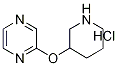 2-(3-哌啶基氧基)吡嗪盐酸盐 结构式