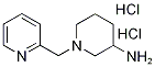 1-(2-吡啶基甲基)-3-哌啶胺盐酸盐 结构式