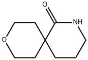 9-氧杂-2-氮杂螺[5.5]十一烷-1-酮 结构式