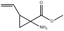 Methyl 1-aMino-2-vinylcyclopropanecarboxylate 结构式