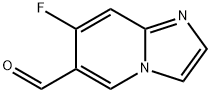 IMidazo[1,2-a]pyridine-6-carboxaldehyde, 7-fluoro- 结构式