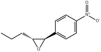 (2R,3R)-2-(4-nitrophenyl)-3-propyl-oxirane 结构式