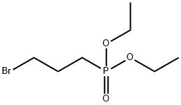二乙基(3-溴丙基)膦酸酯 结构式