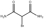 2-溴丙二酰胺 结构式