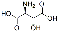 (2S,3R)-2-amino-3-hydroxy-butanedioic acid 结构式