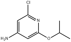 2-氯-6-异丙氧基吡啶-4-胺 结构式