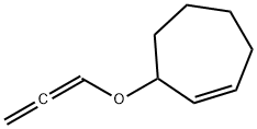 Cycloheptene, 3-(1,2-propadienyloxy)- (9CI) 结构式