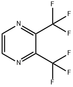 2,3-Bis(trifluoromethyl)pyrazine 结构式